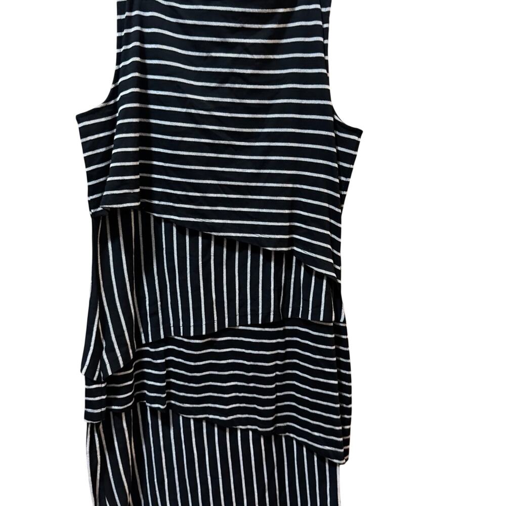 Striped sleeveless dress size large - Picture 12 of 12